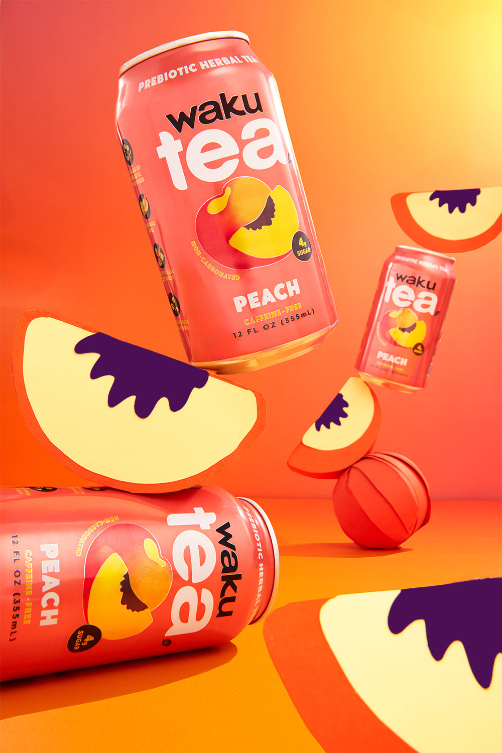 Waku Passion Fruit | Prebiotic Herbal Tea - Waku