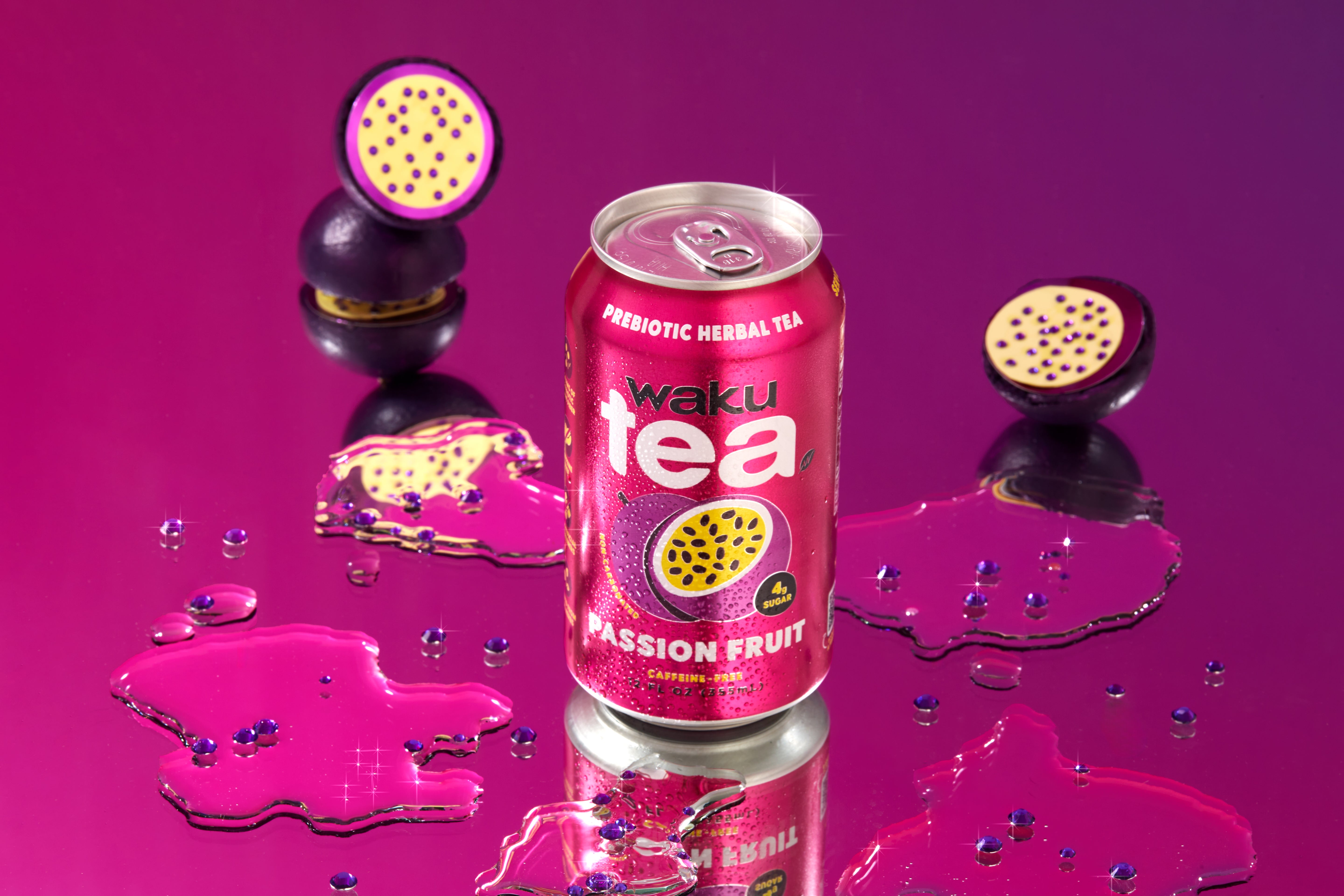 Waku Passion Fruit | Prebiotic Herbal Tea - Waku